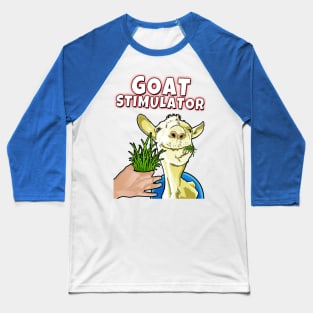 Goat Stimulator Remake Baseball T-Shirt